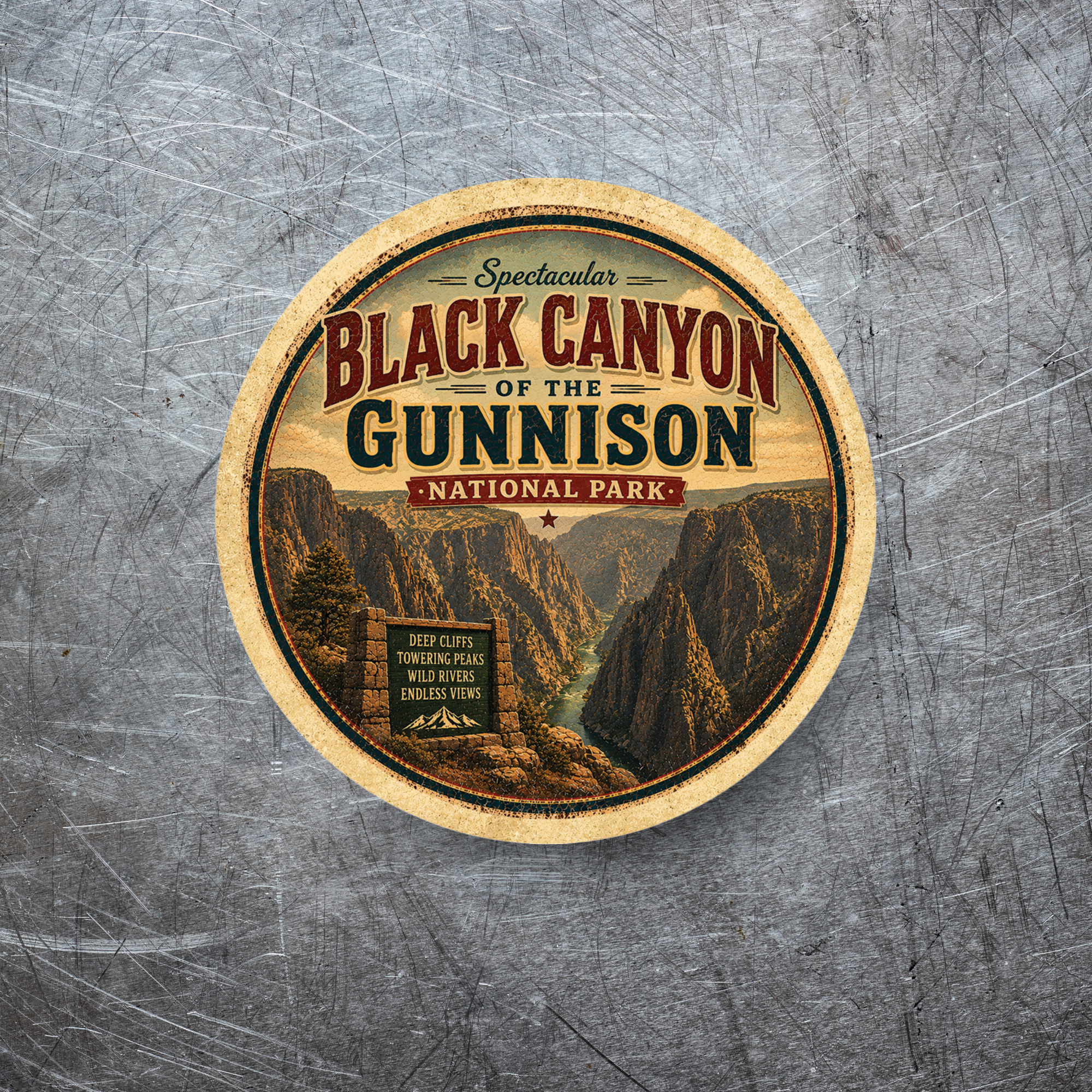 Black Canyon of the Gunnison National Park Magnet