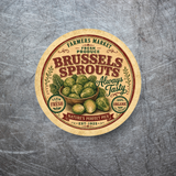 Vintage Brussels Sprouts Refrigerator Magnet