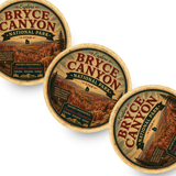 Bryce Canyon National Park Ceramic Coaster – 4" Round