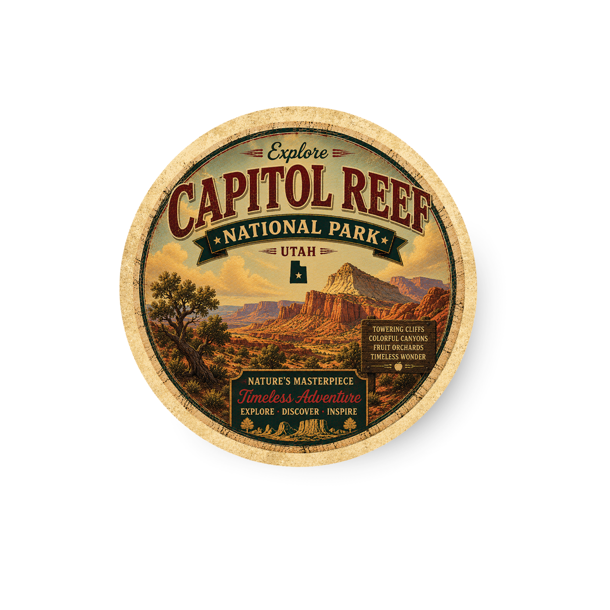 Capitol Reef National Park Magnet