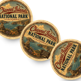 Channel Islands National Park Ceramic Coaster – 4" Round