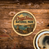 Channel Islands National Park Ceramic Coaster – 4" Round
