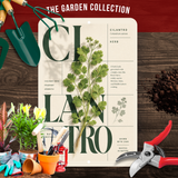 Cilantro Botanical Aluminum Sign – Herb Kitchen & Garden Décor