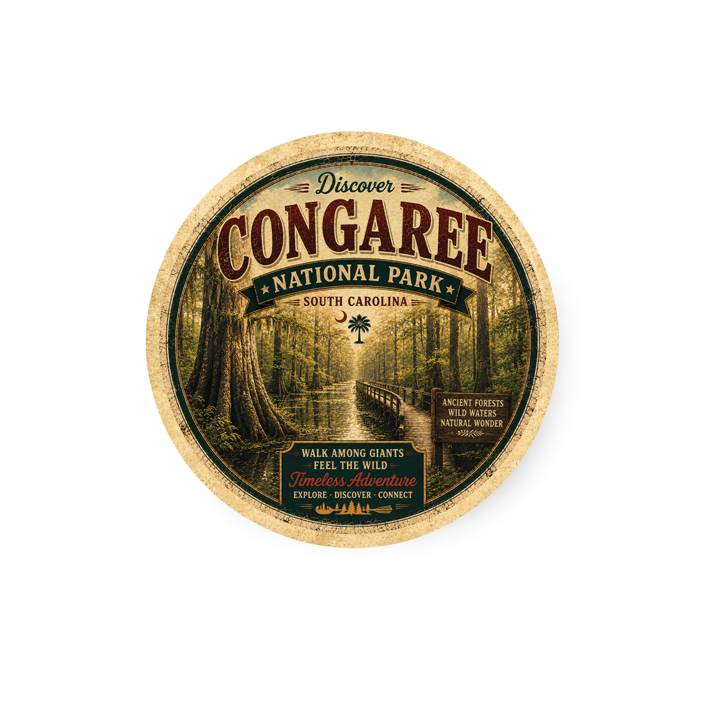 Congaree National Park Magnet