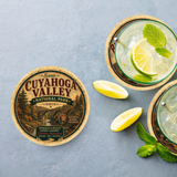 Cuyahoga Valley National Park Ceramic Coaster – 4" Round