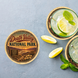 Death Valley National Park Ceramic Coaster – 4" Round