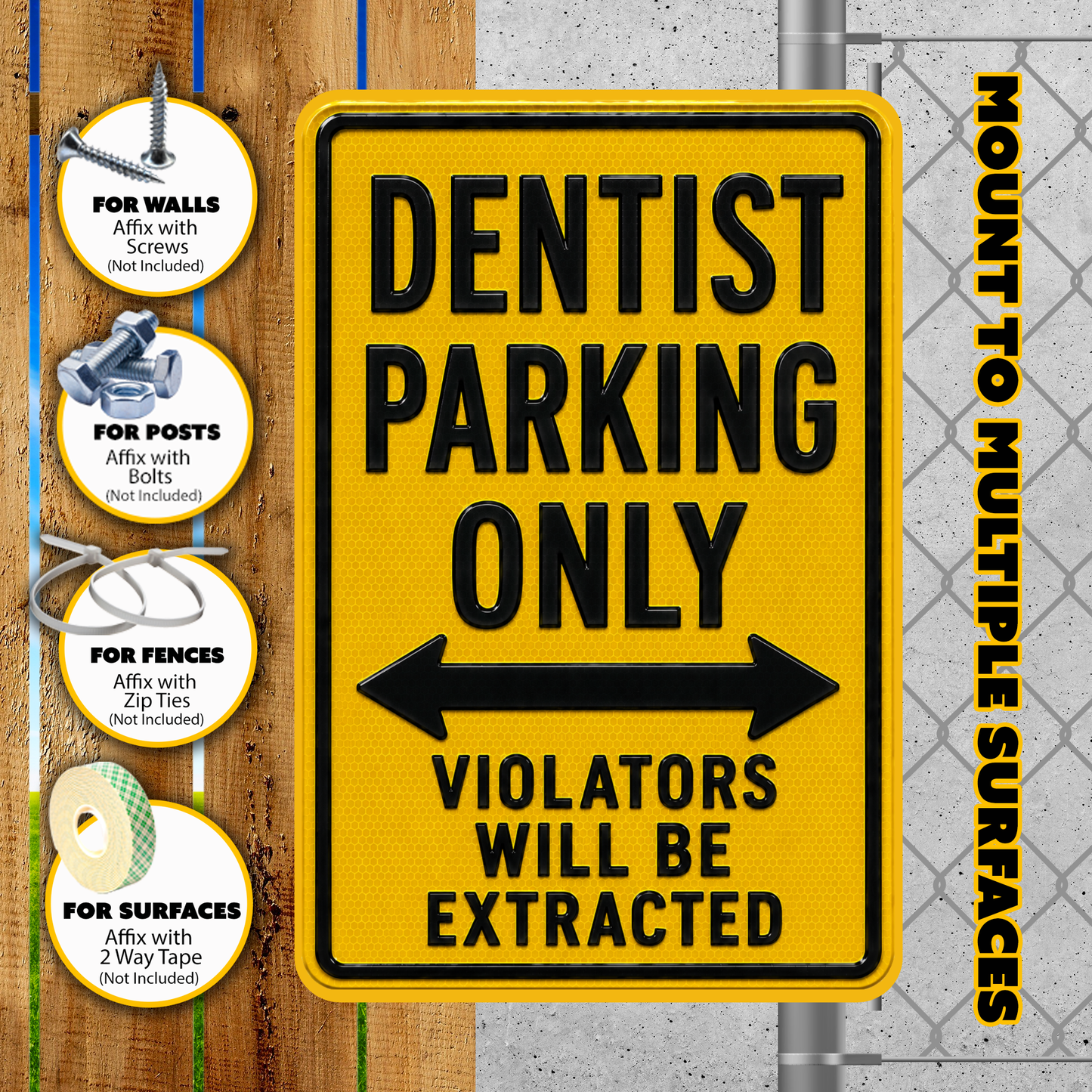 Dentist Parking Sign