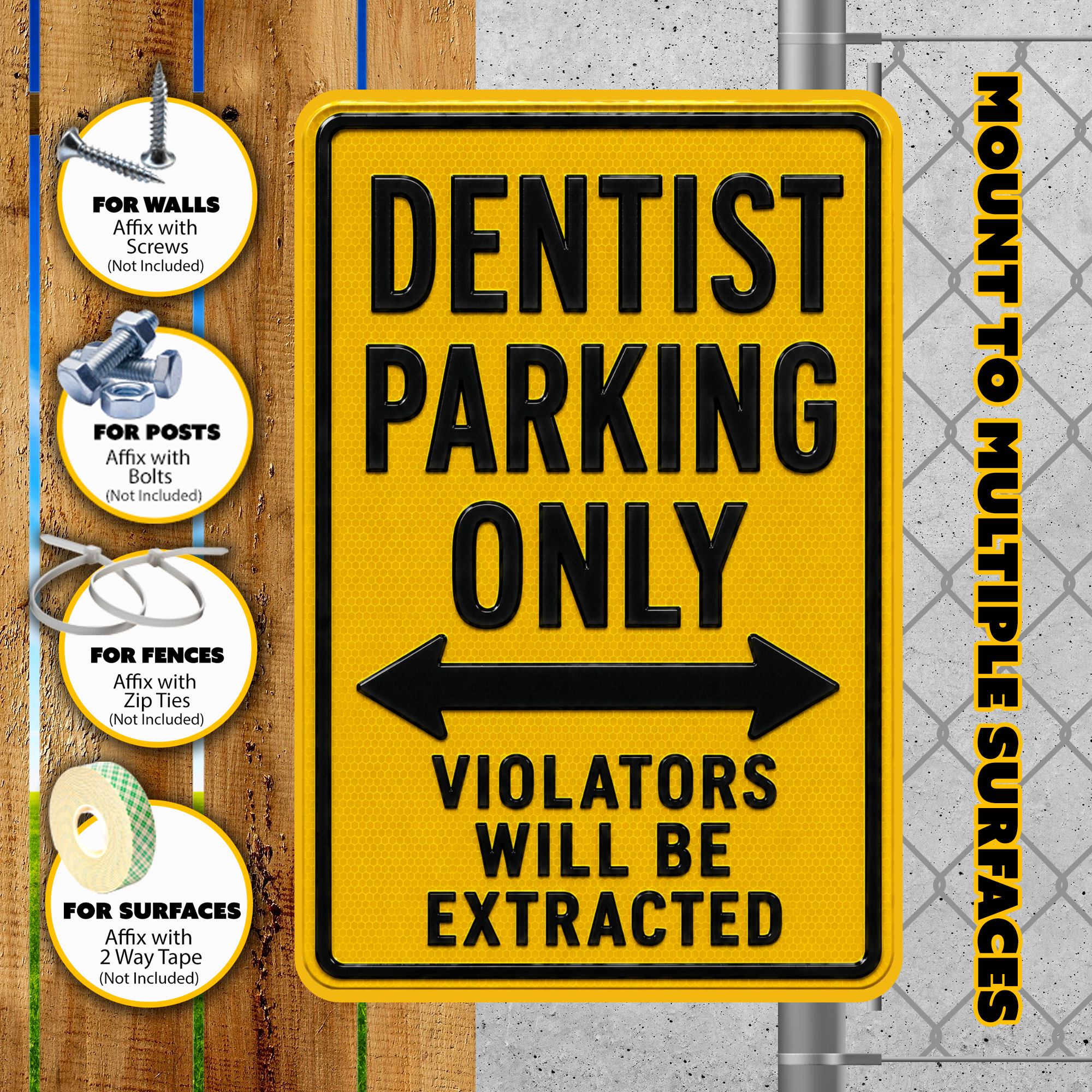 Dentist Parking Sign