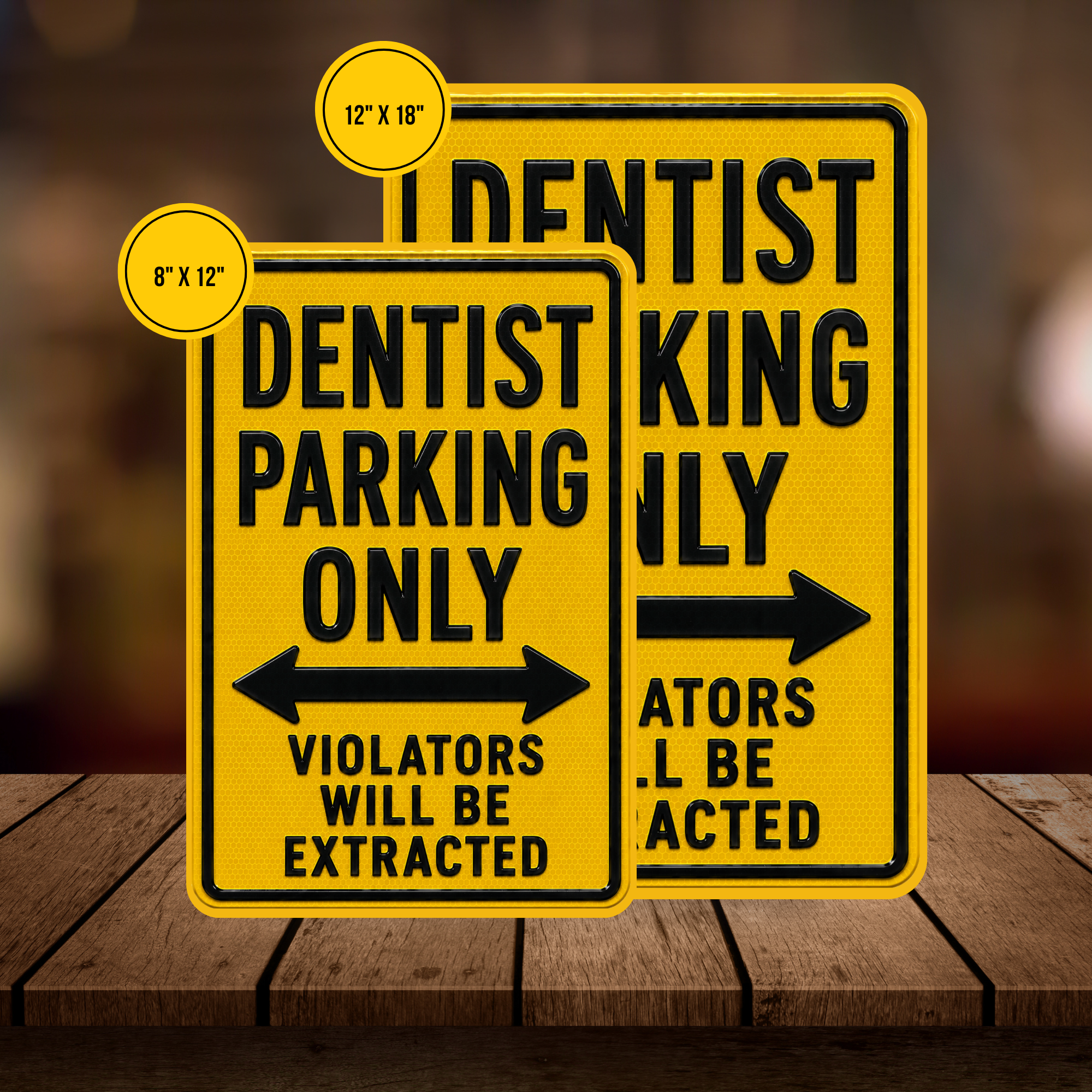 Dentist Parking Sign