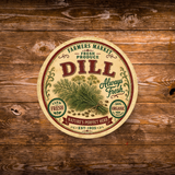 Vintage Dill Refrigerator Magnet