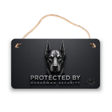 Doberman Security Sign