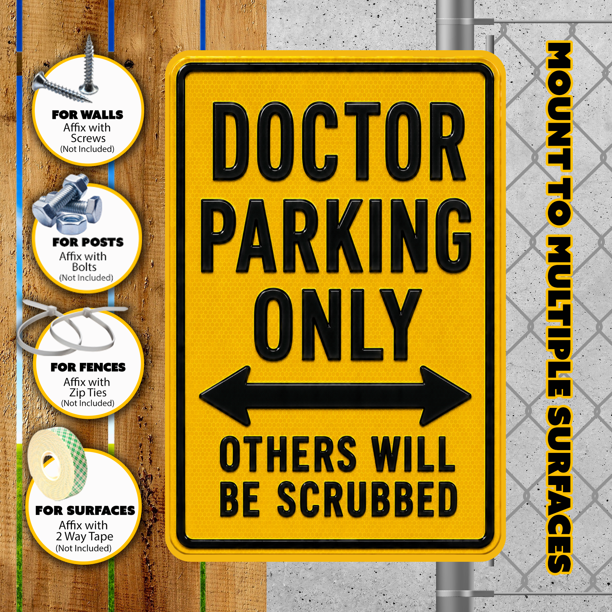 Doctor Parking Sign
