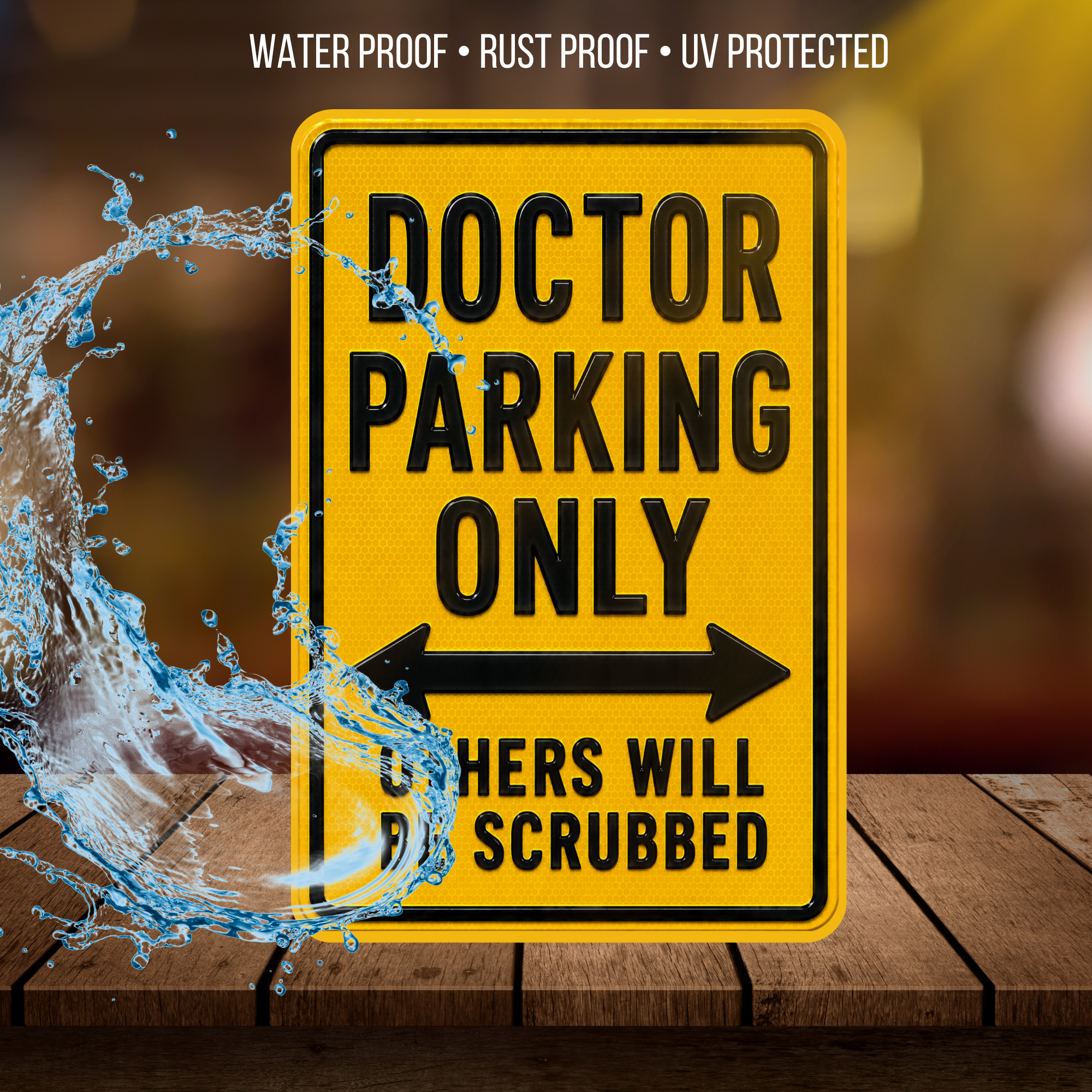 Doctor Parking Sign