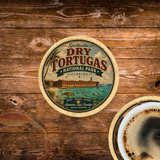Dry Tortugas National Park Ceramic Coaster – 4" Round