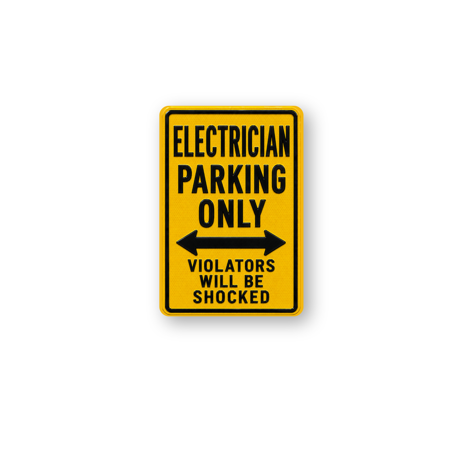 Electrician Parking Sign Magnet