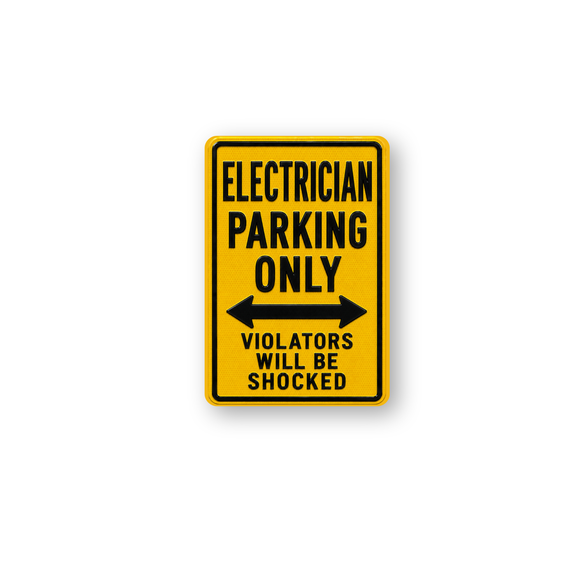 Electrician Parking Sign Magnet
