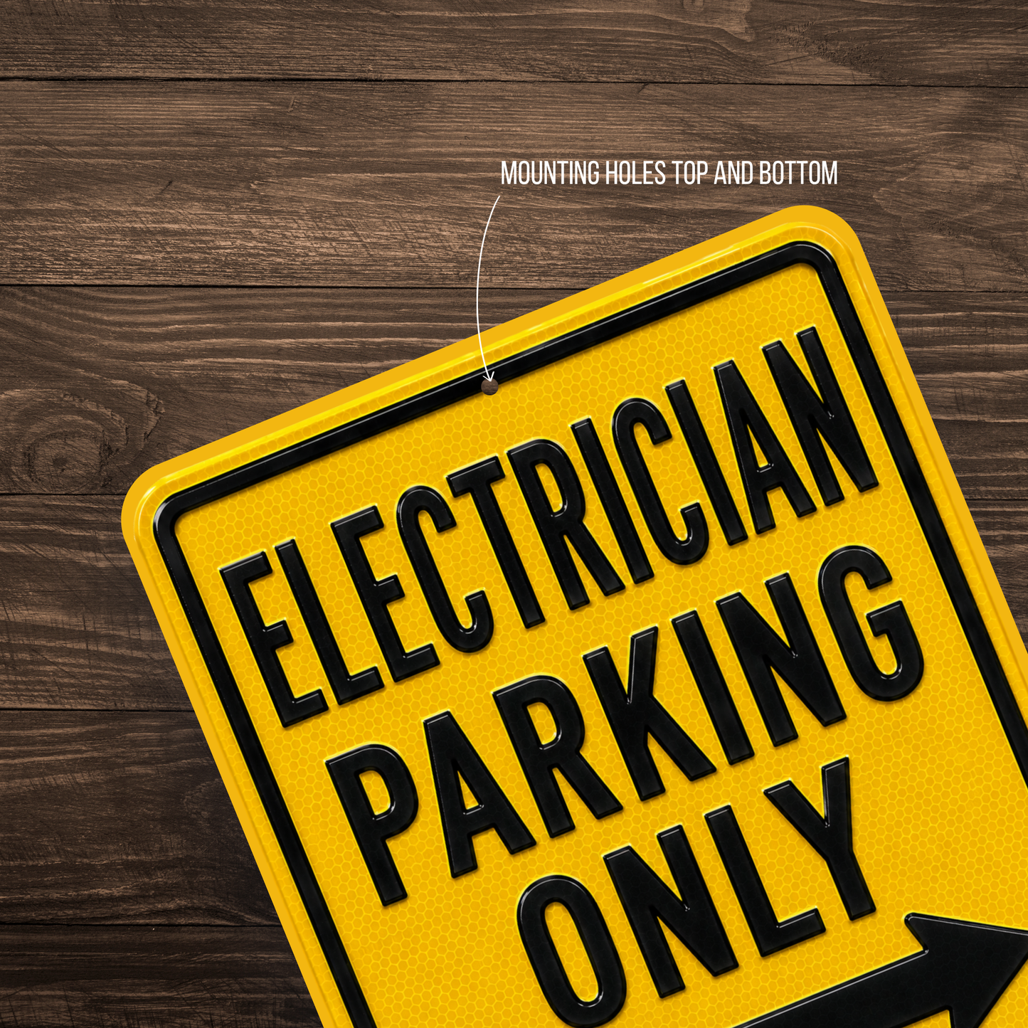 Electrician Parking Sign