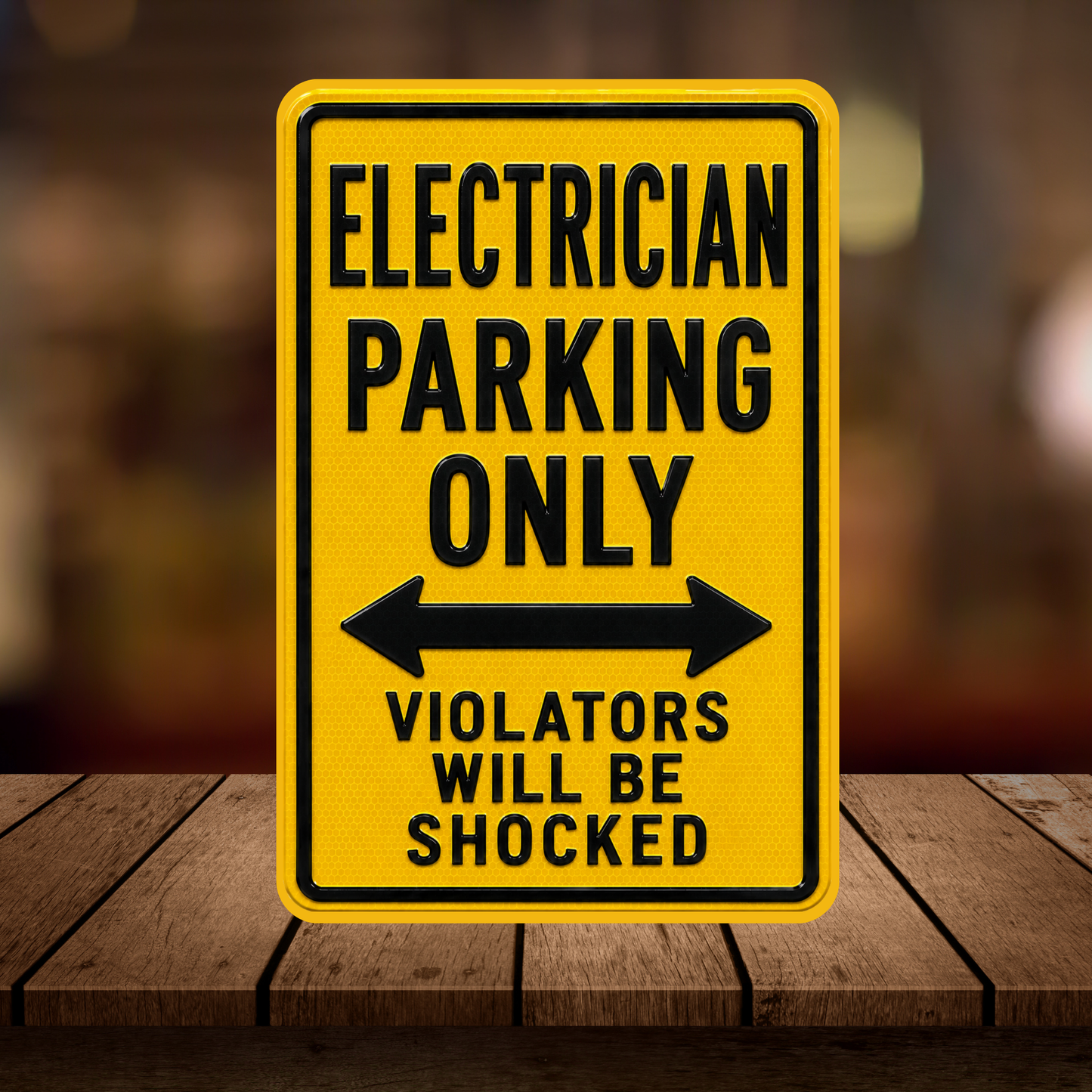 Electrician Parking Sign