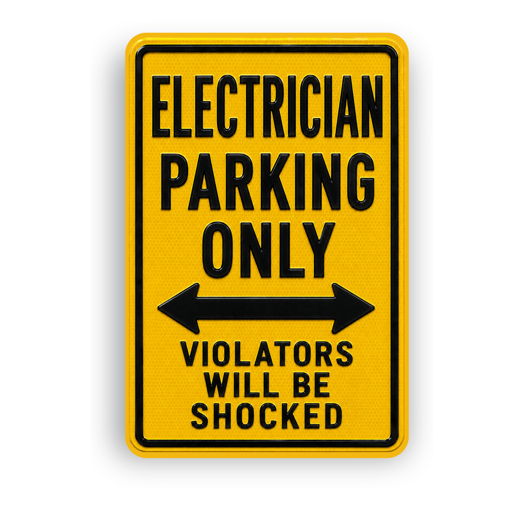 Electrician Parking Sign