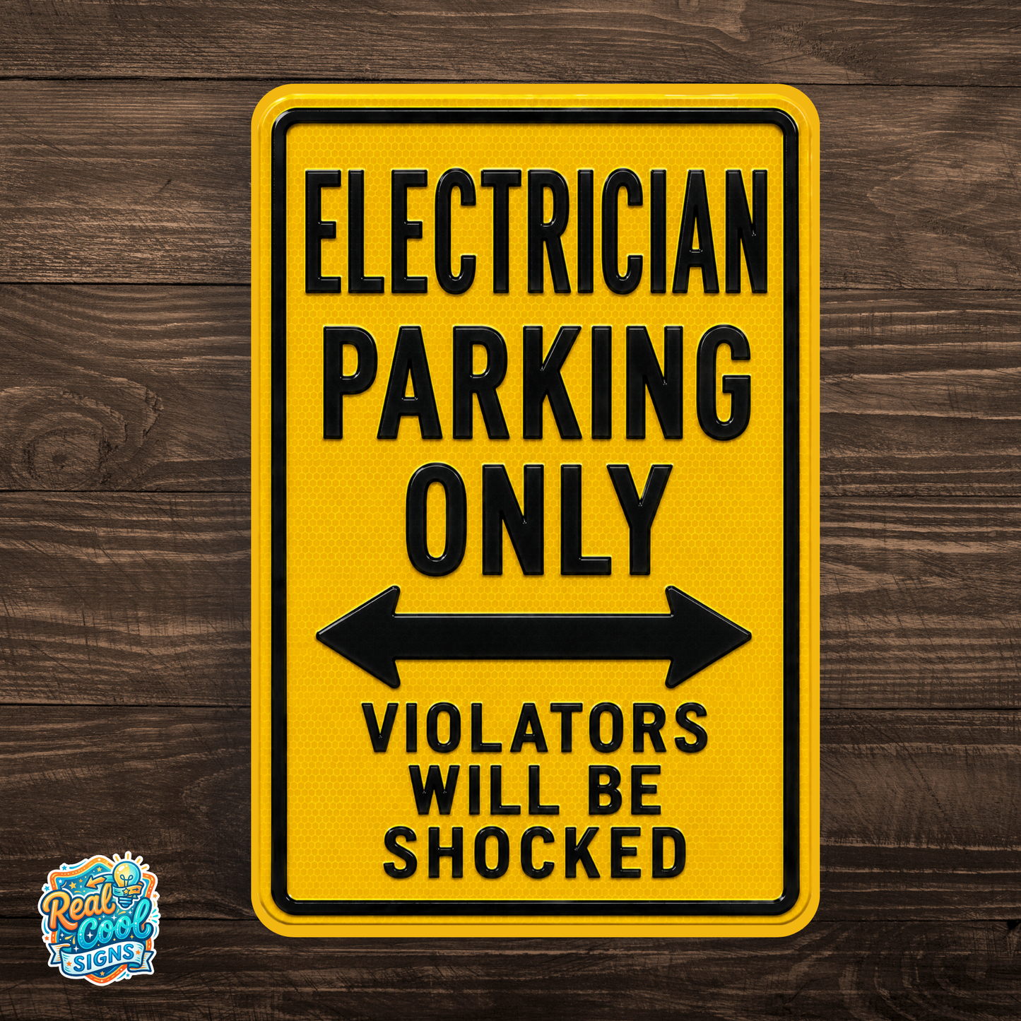 Electrician Parking Sign