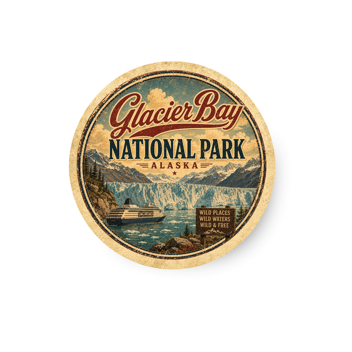 Glacier Bay National Park Magnet