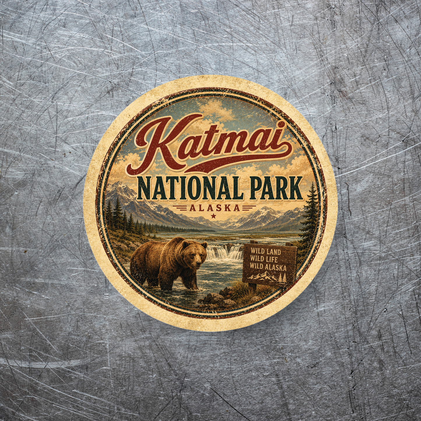 Katmai National Park Magnet