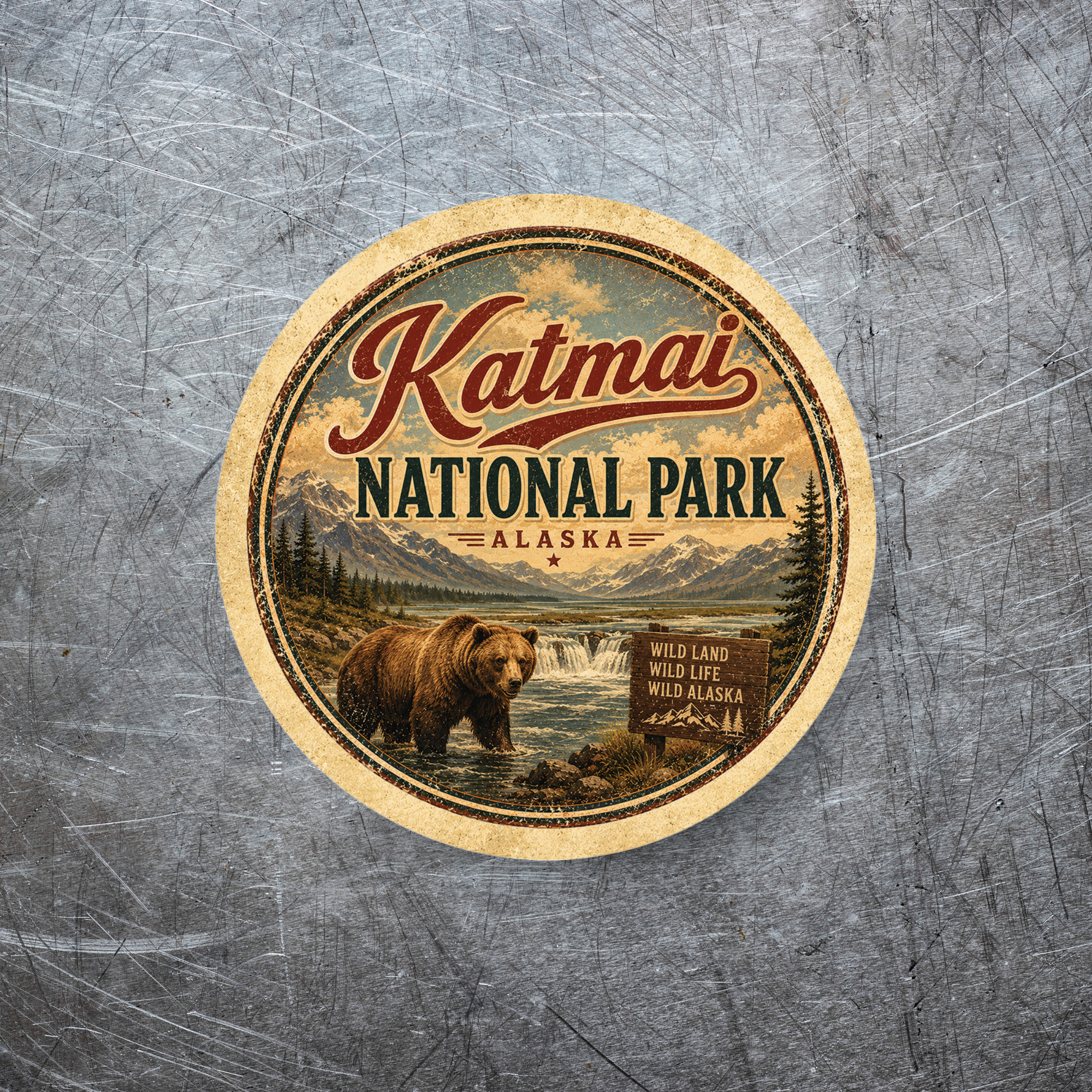 Katmai National Park Magnet
