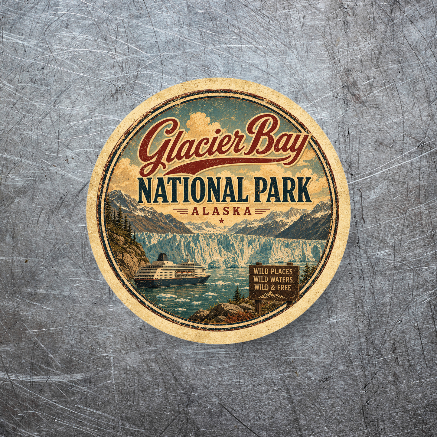 Glacier Bay National Park Magnet