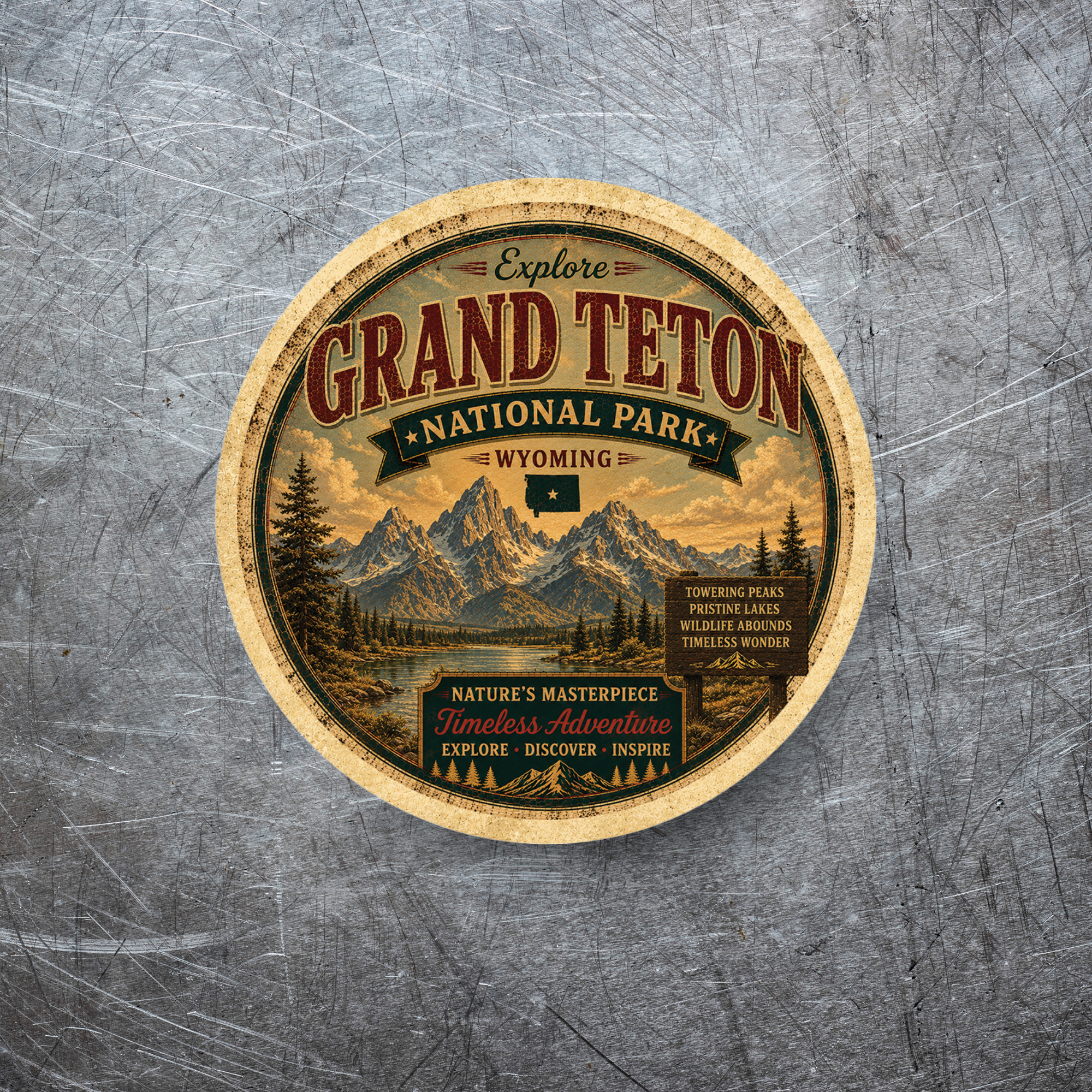 Grand Teton National Park Magnet