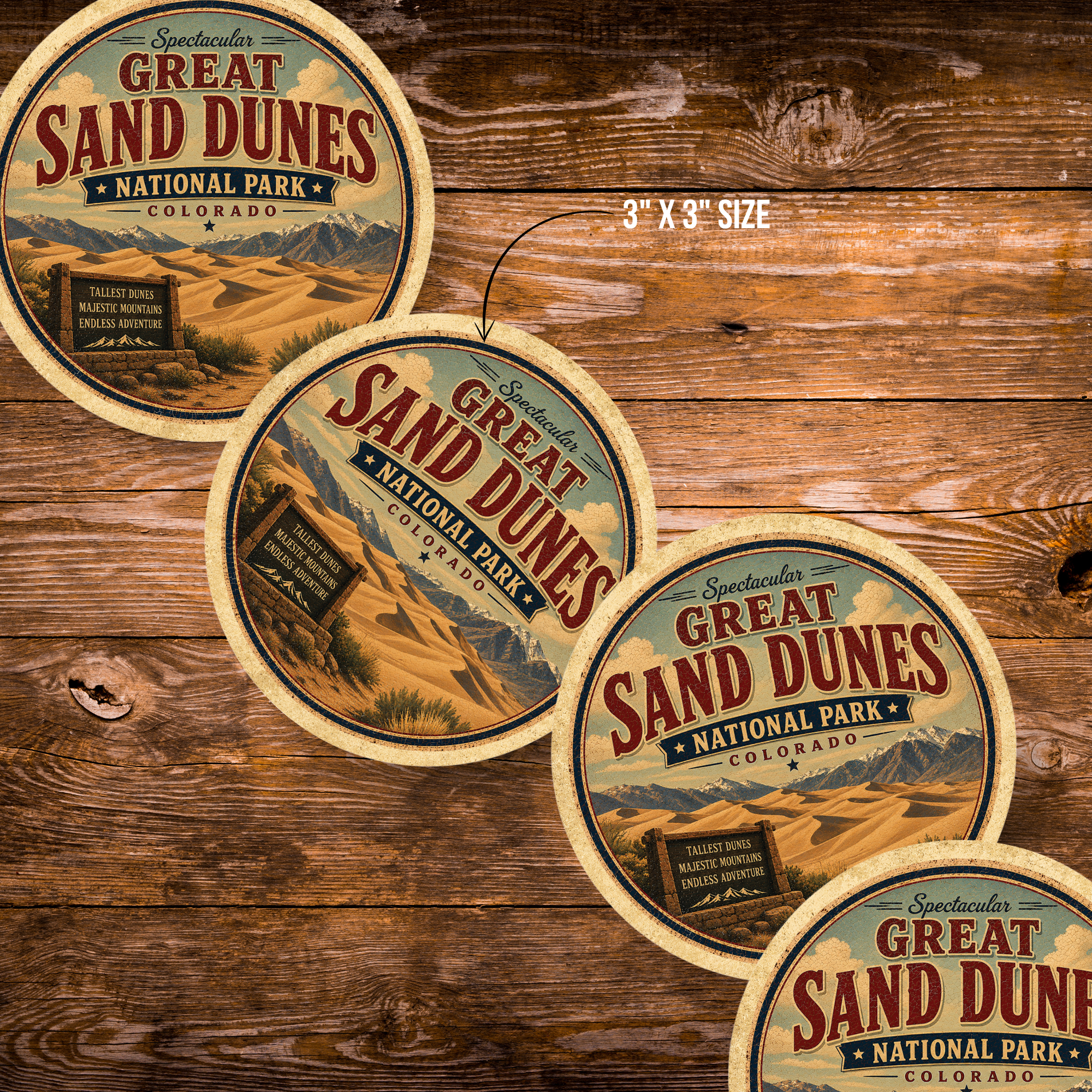 Great Sand Dunes National Park Magnet