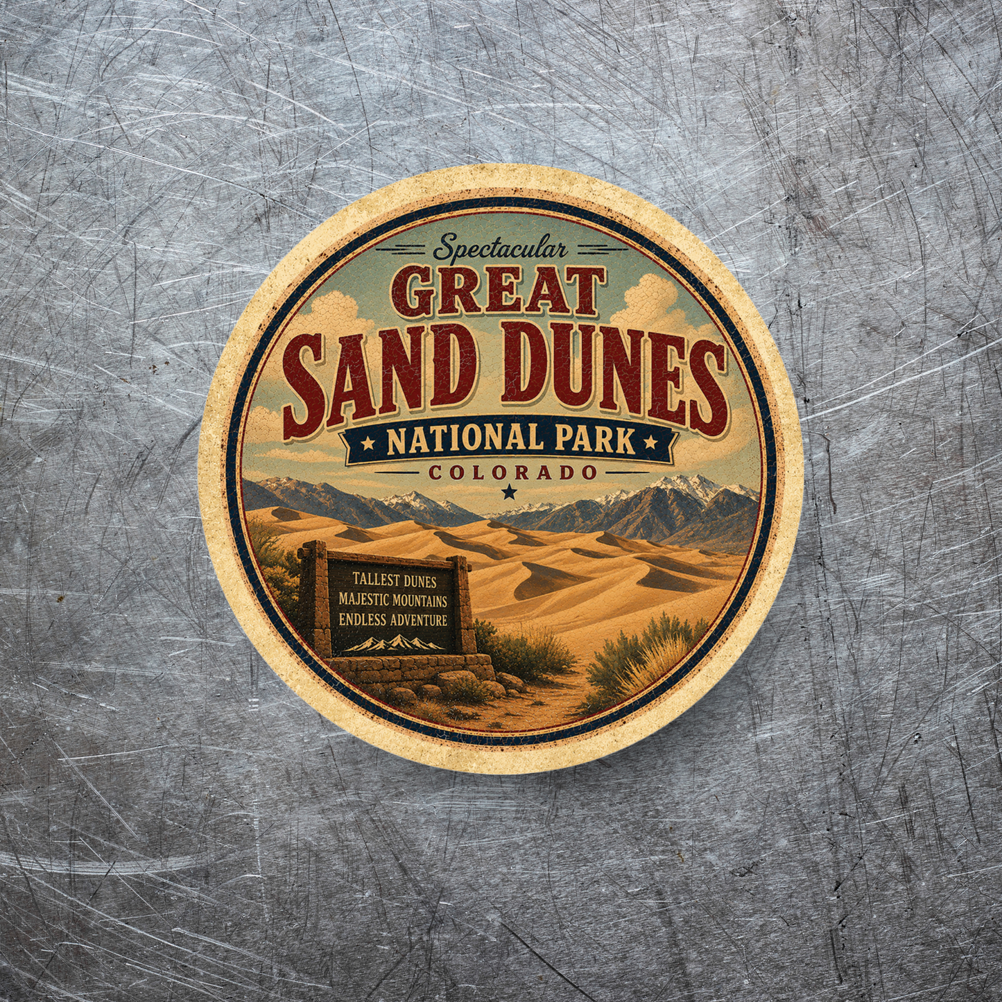 Great Sand Dunes National Park Magnet