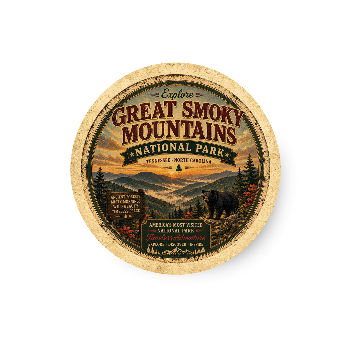 Great Smoky Mountains National Park Magnet