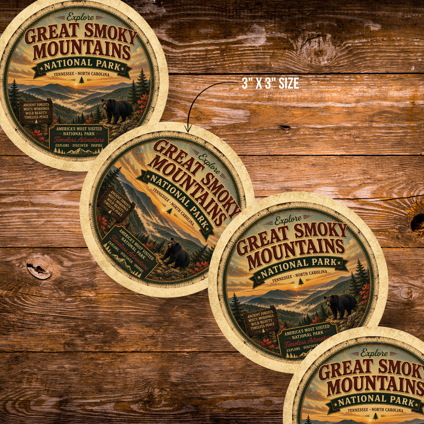 Great Smoky Mountains National Park Magnet