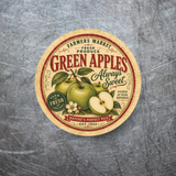 Vintage Apples Refrigerator Magnet