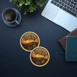 Haleakalā National Park Ceramic Coaster – 4" Round