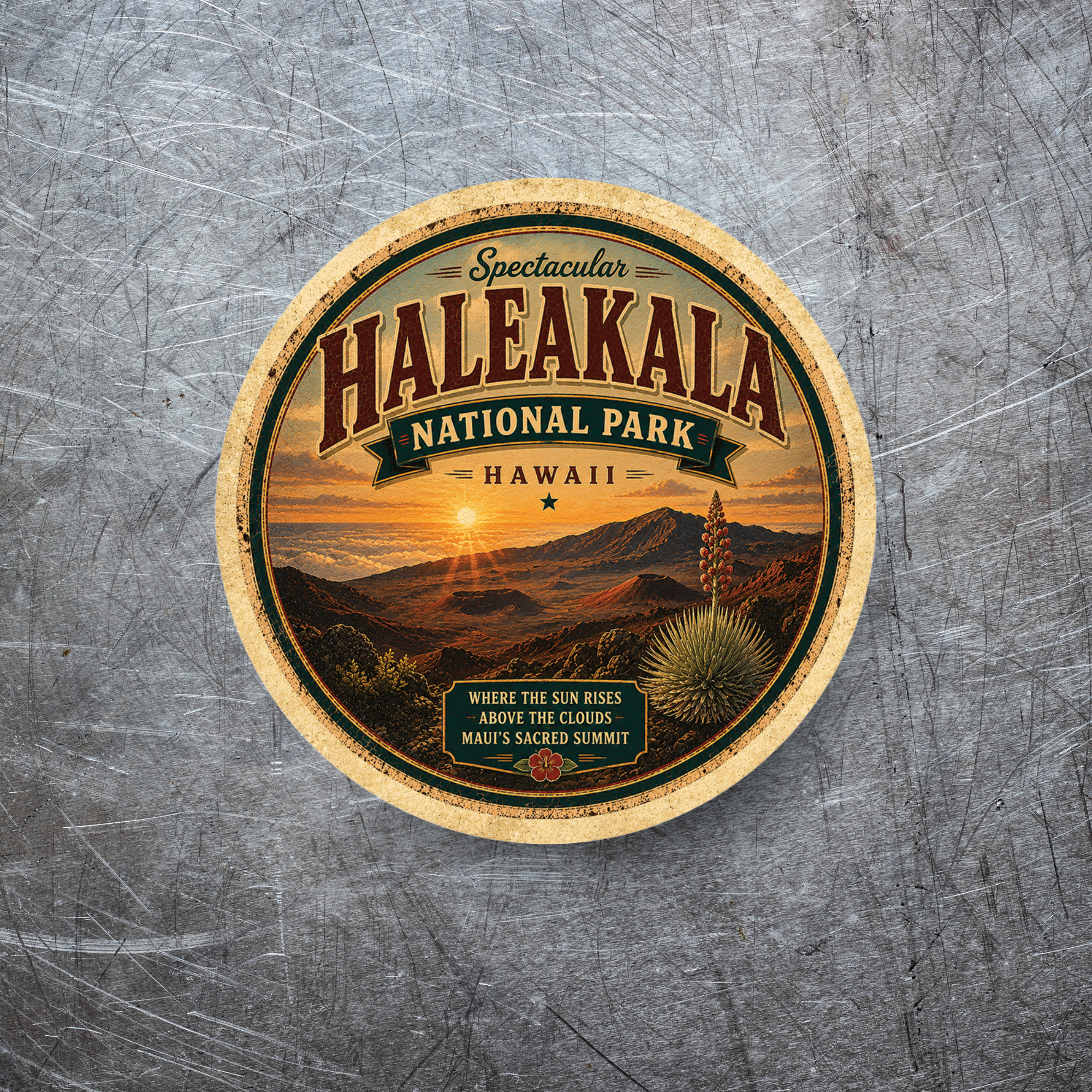 Halekala National Park Magnet