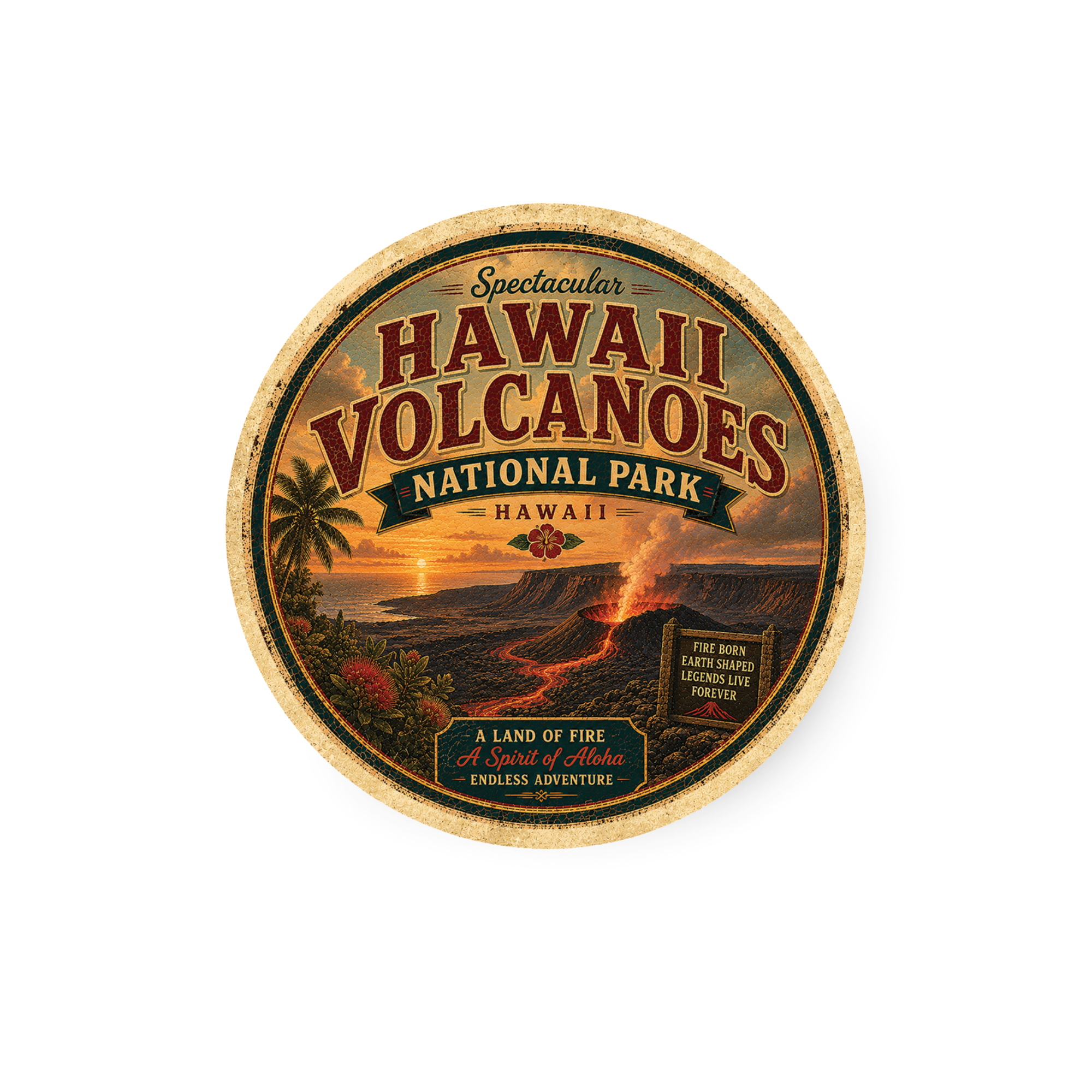 Hawaii Volcanoes National Park Magnet