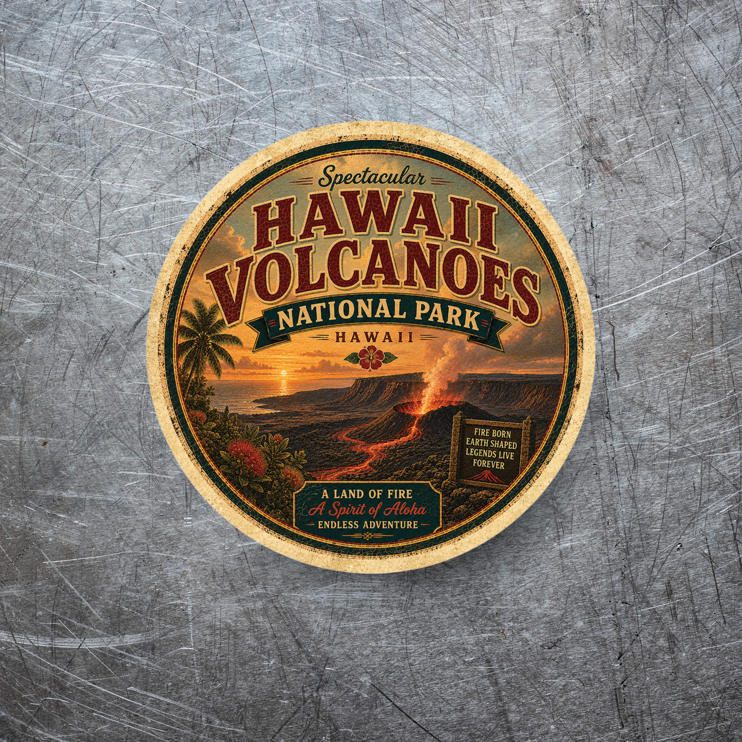 Hawaii Volcanoes National Park Magnet