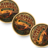 Hawaii Volcanoes National Park Ceramic Coaster – 4" Round