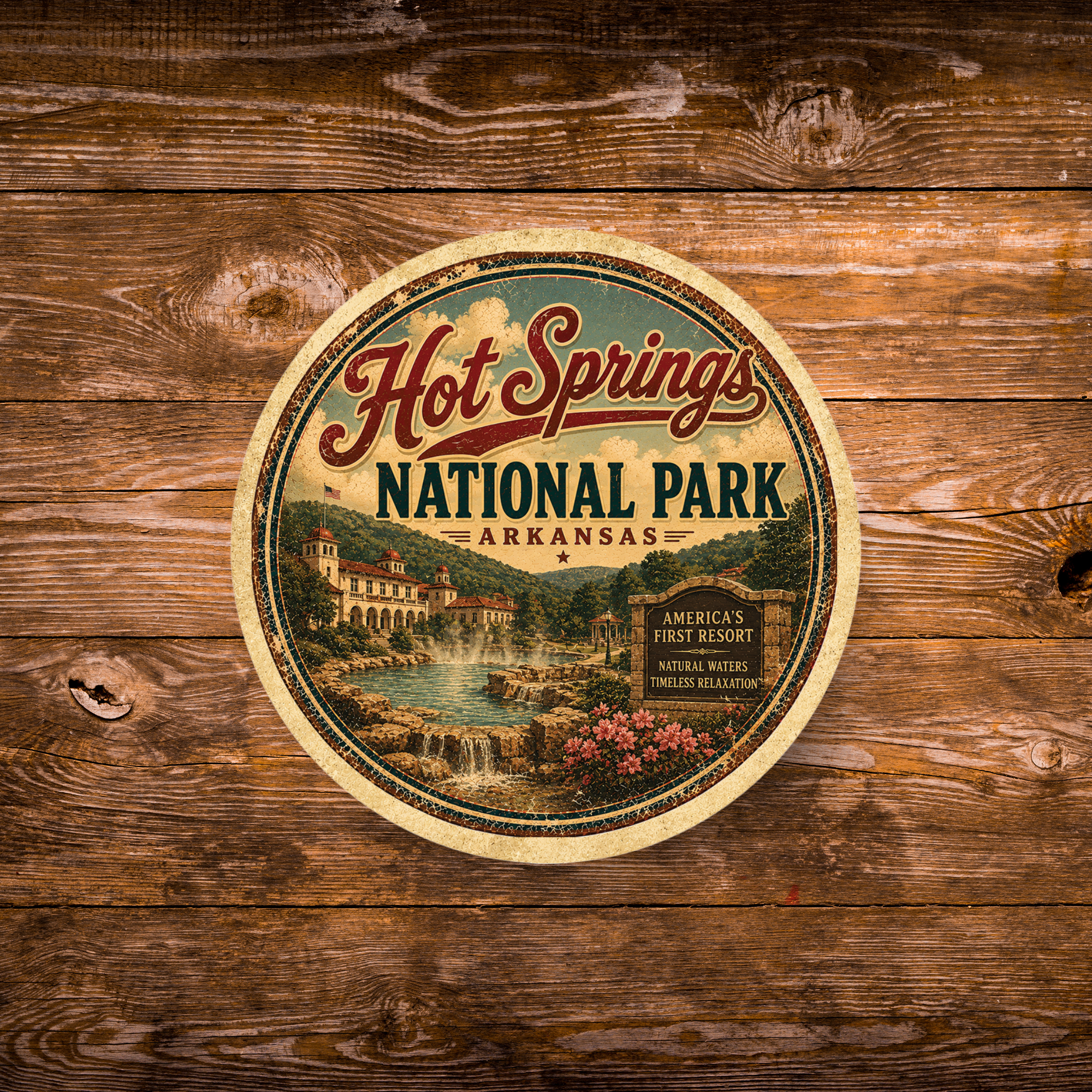 Hot Springs National Park Magnet