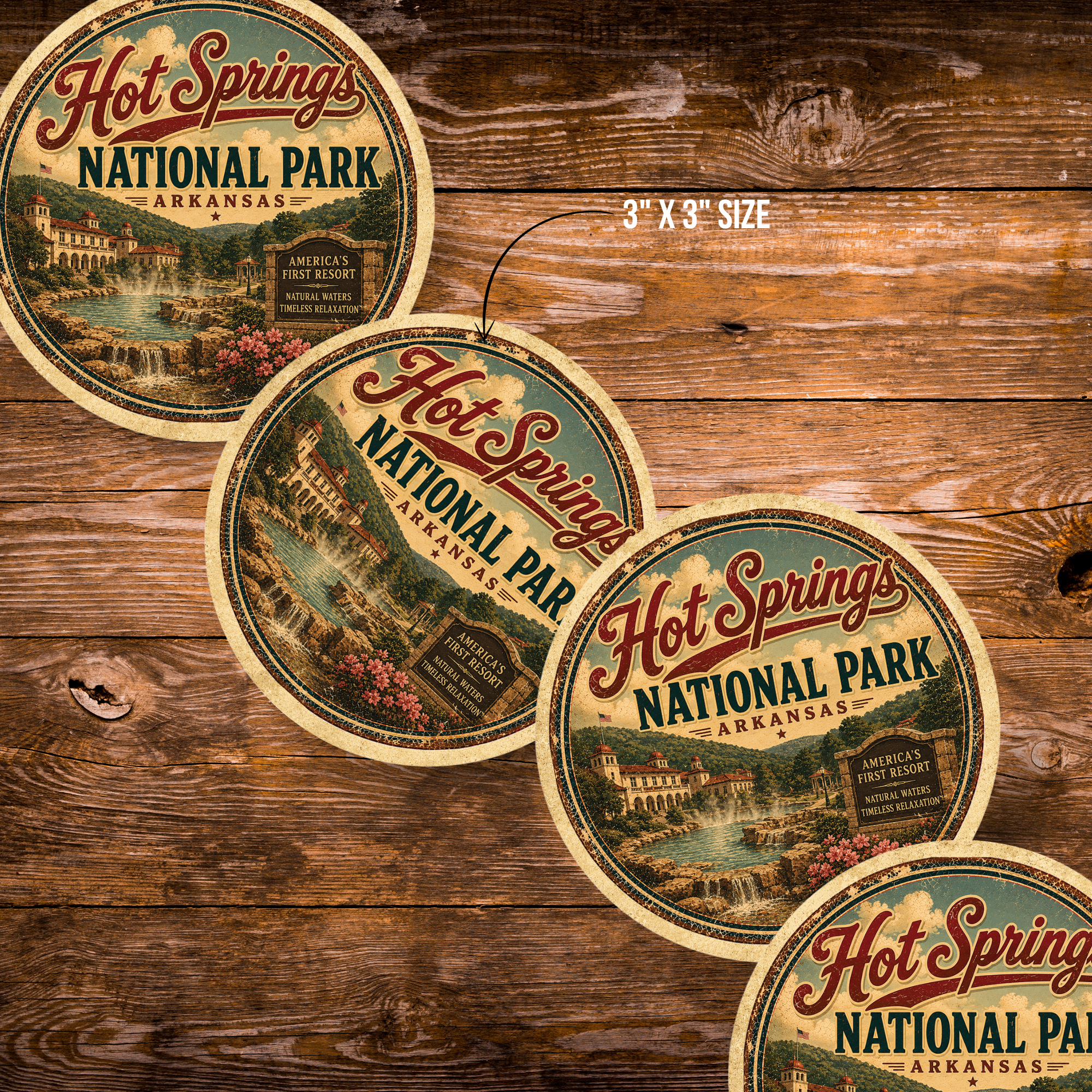 Hot Springs National Park Magnet