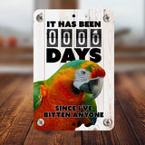 Scarlet Macaw Signs