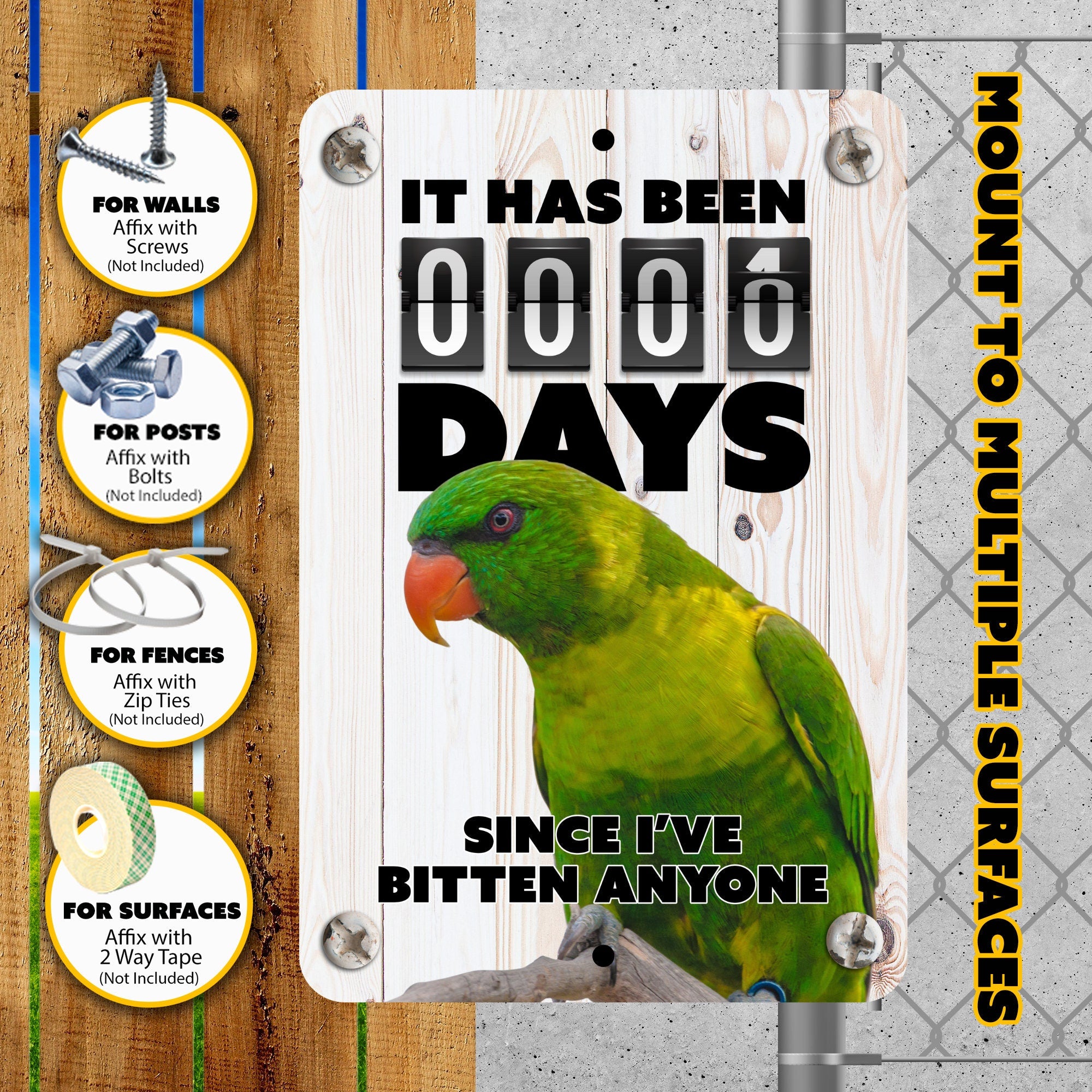 Leaf Lorikeet Sign