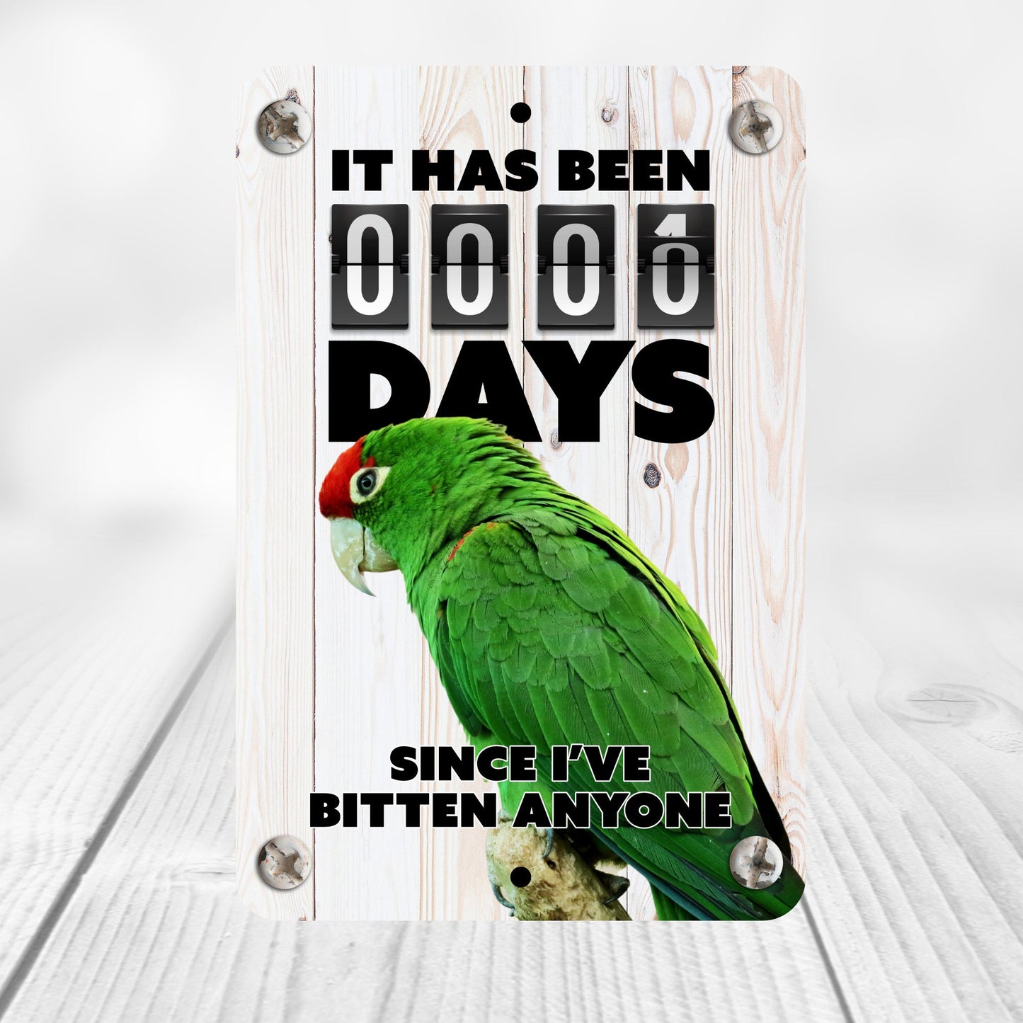 Red Fronted Amazon parrot