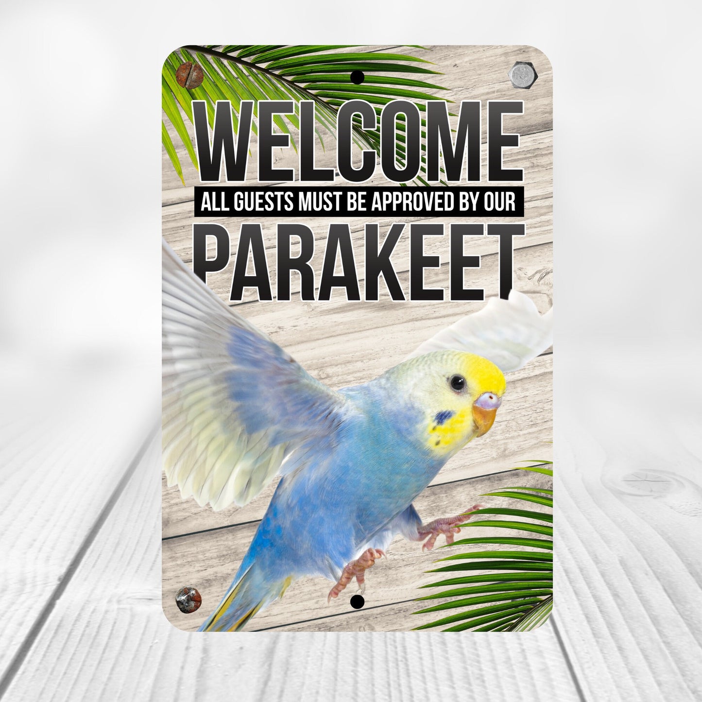 Parakeet Sign