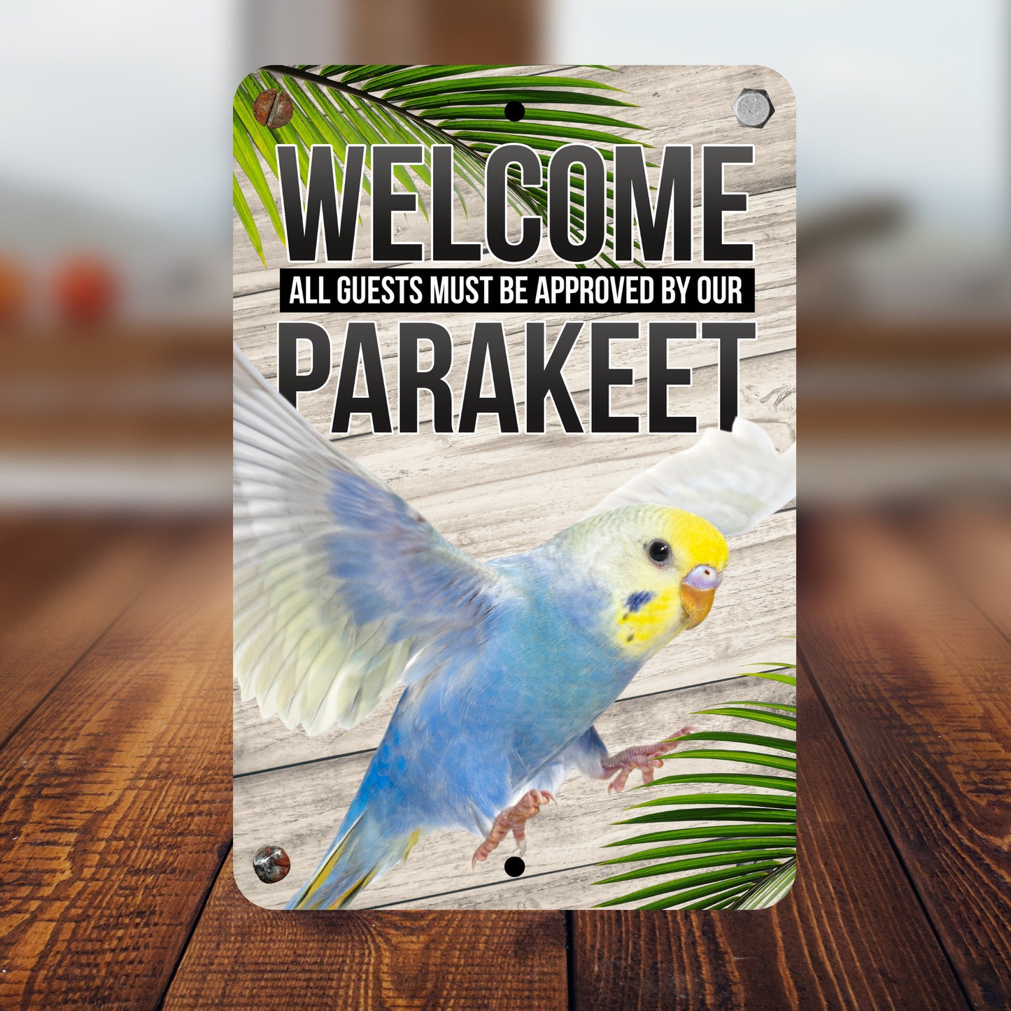 Parakeet Sign