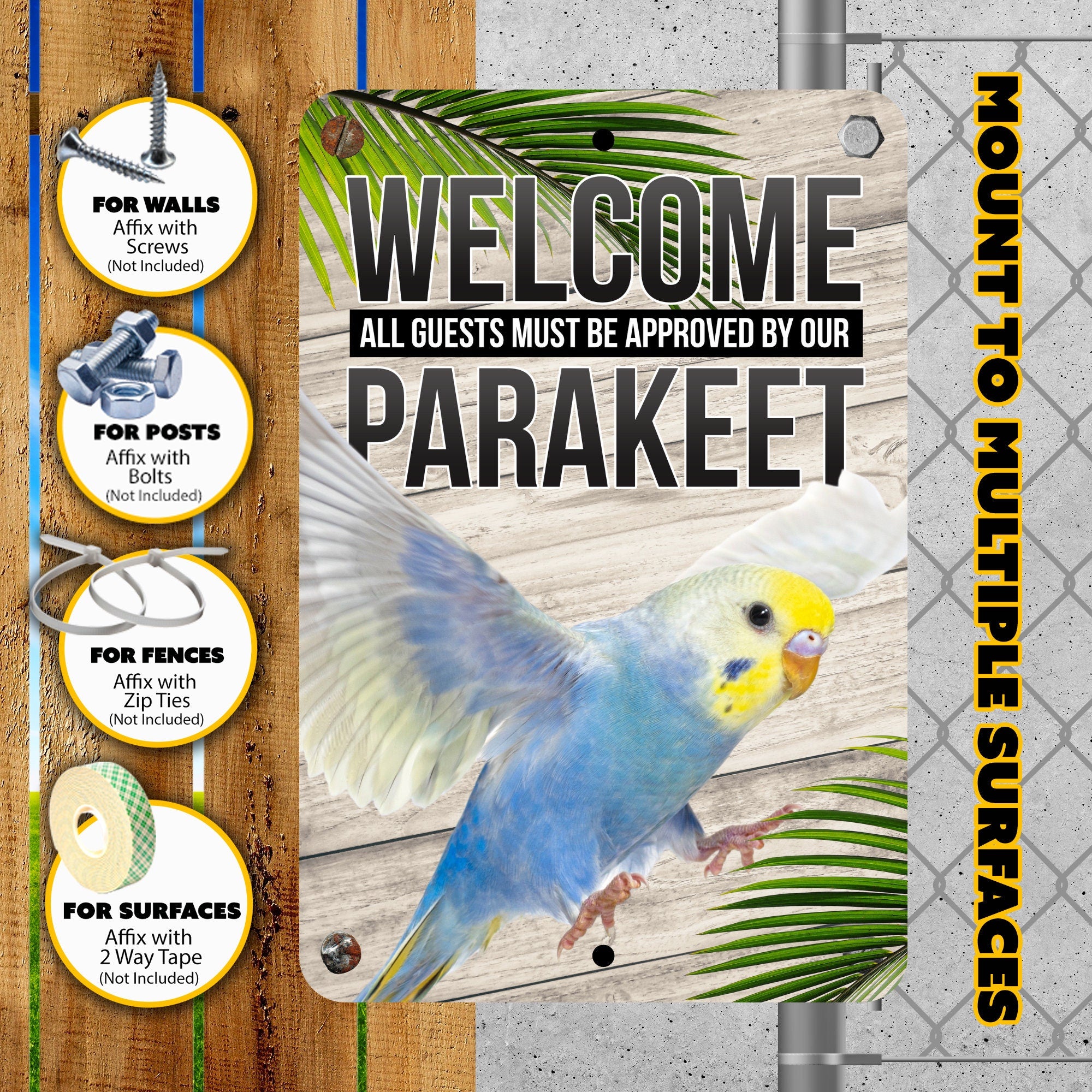 Parakeet Sign