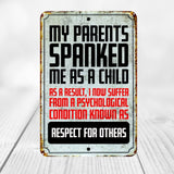 funny respect sign
