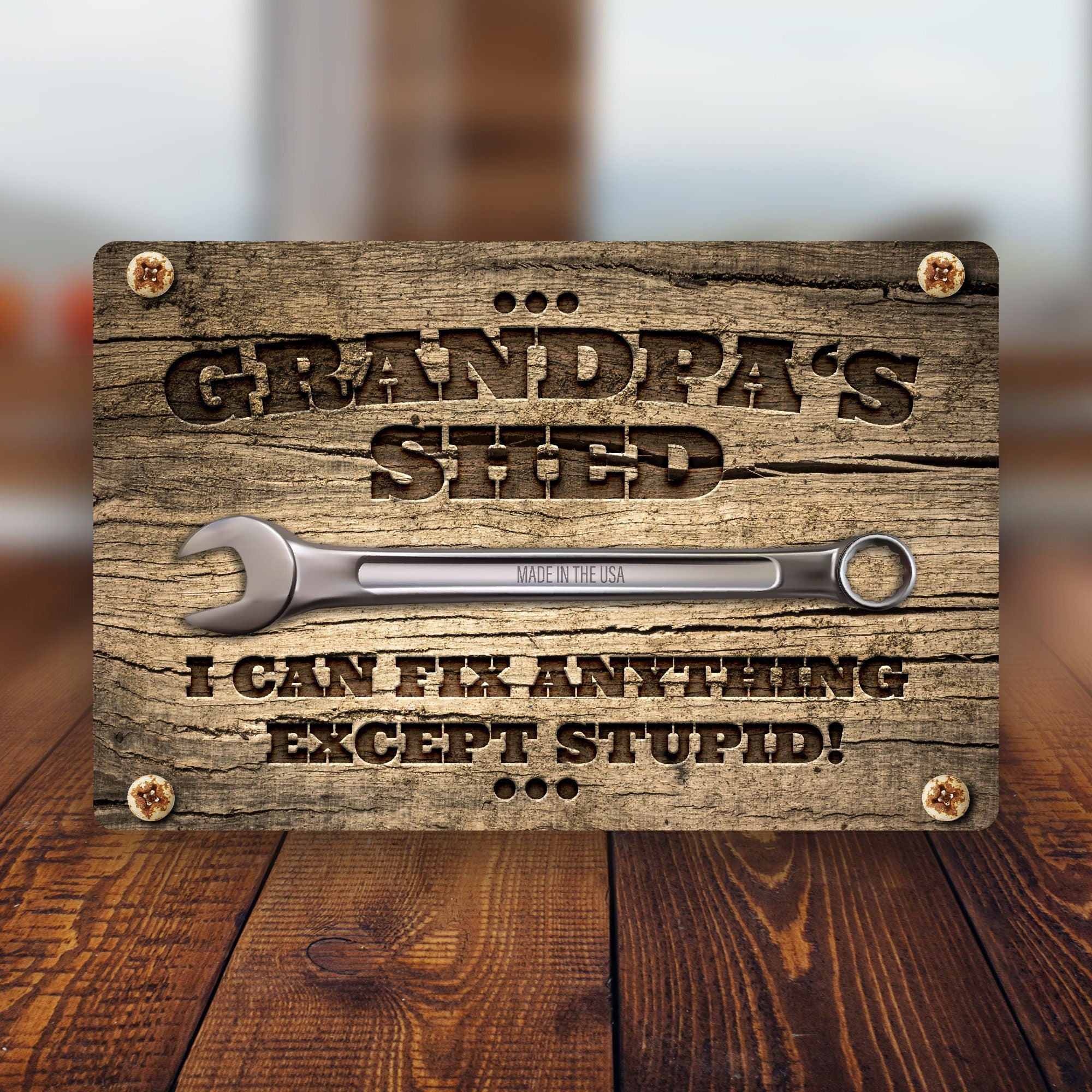 Personalized Shed Sign