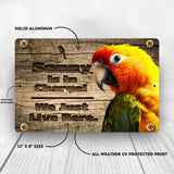 Personalized Sun Conure Sign